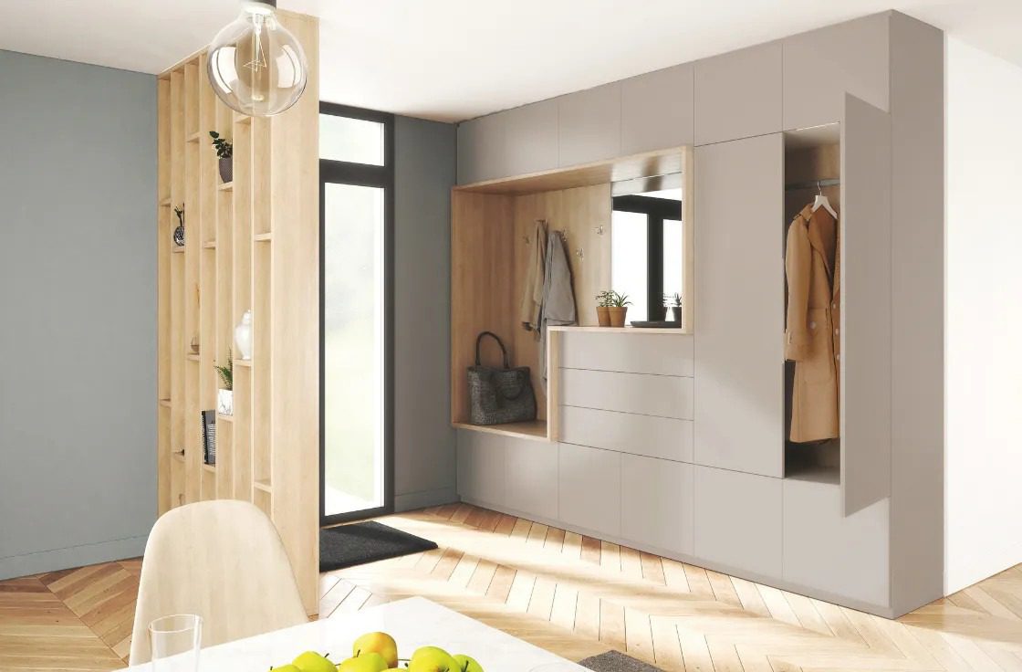 organisation rangement entrée maison sur mesure aménagement intérieur